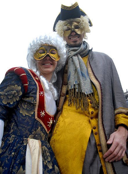 Coppia medievale - Carnevale di Venezia
