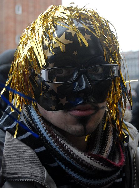 Stelle capelli oro - Carnevale di Venezia