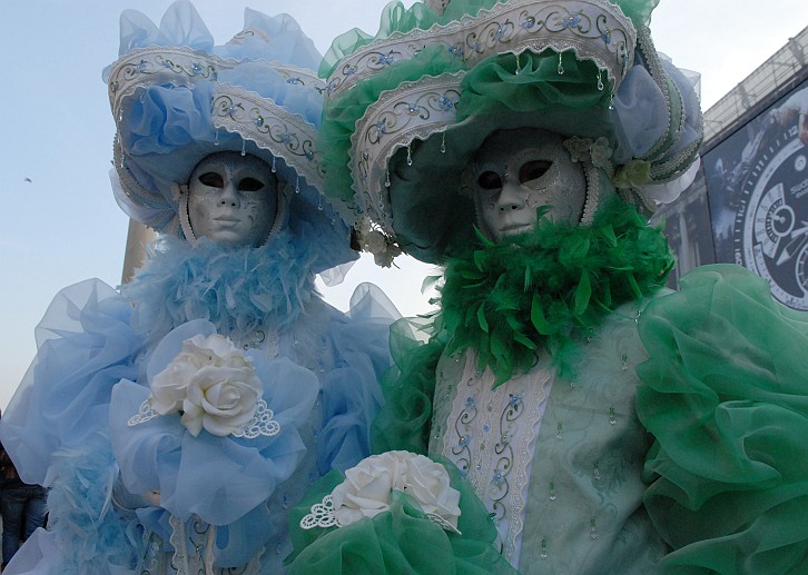 Celeste verde - Carnevale di Venezia