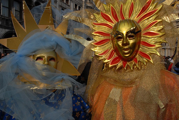 Il sole - Carnevale di Venezia