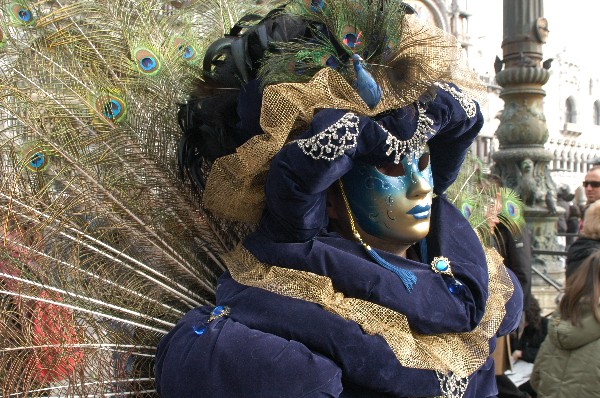 Come un pavone - Carnevale di Venezia