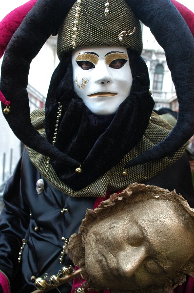 Copri maschera oro - Carnevale di Venezia