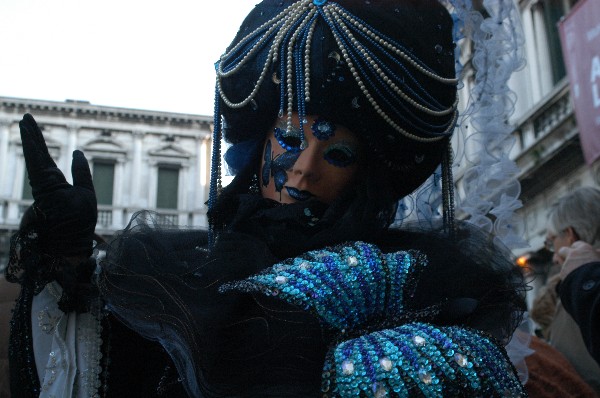 Farfalla Blu - Carnevale di Venezia