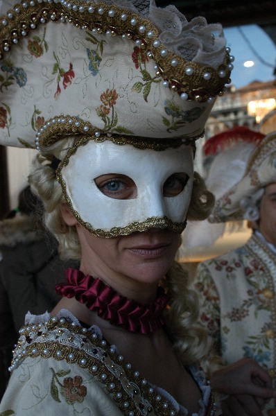 Nobili del Medioevo donna - Carnevale di Venezia