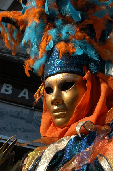 Piume colorate - Carnevale di Venezia