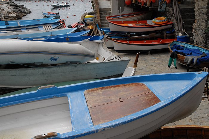Barche - Fotografia di Riomaggiore - Le Cinque Terre