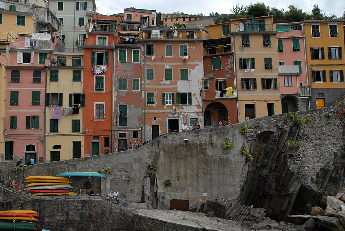 Panoramica case - Fotografia di Riomaggiore - Le Cinque Terre