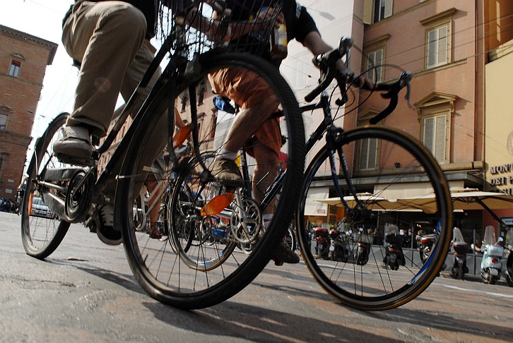 Biciclette - La Critical Mass di Bologna
