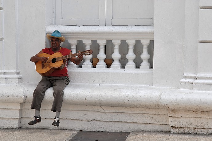 Musica in strada - Fotografia di Santiago di Cuba - Cuba 2010