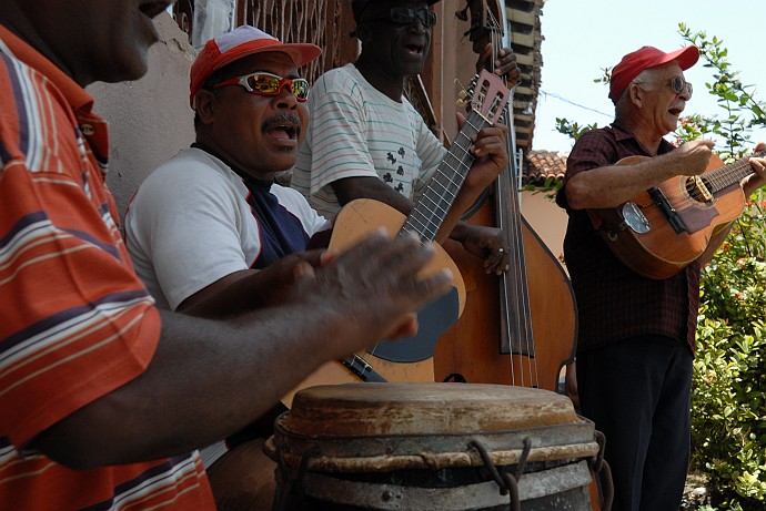 Musicanti - Fotografia di Santiago di Cuba - Cuba 2010