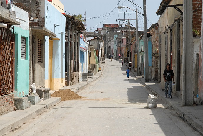 Strada cubana - Fotografia di Santiago di Cuba - Cuba 2010
