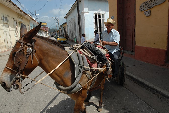 Carro con cavallo - Fotografia di Trinidad - Cuba 2010