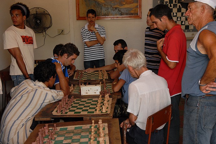 Scacchi - Fotografia di Trinidad - Cuba 2010