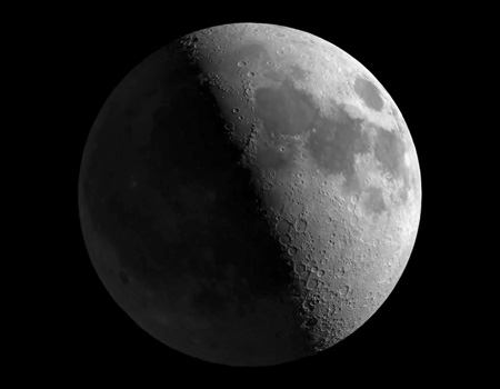 Fase lunare: Luna primo quarto
