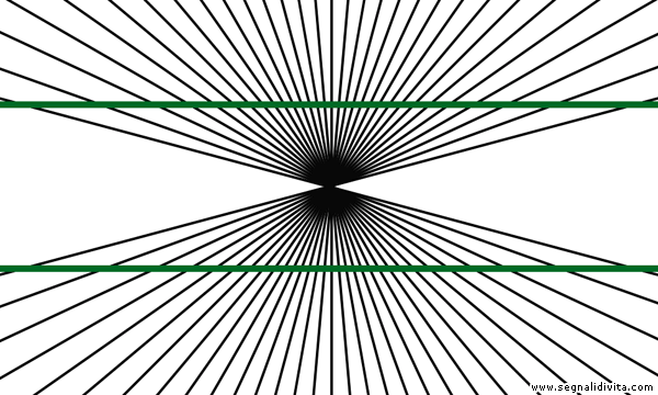 Parallelismo illusione ottica