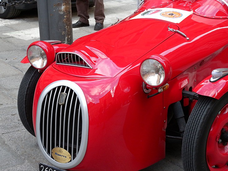 Fiat rossa :: La Mille Miglia 2010 - Auto d'epoca