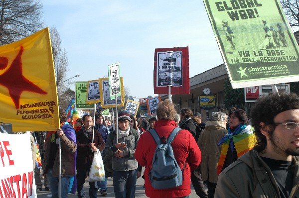 Manifestazione No Dal Molin - Fotografia 127 - Vicenza 17 febbraio 2007