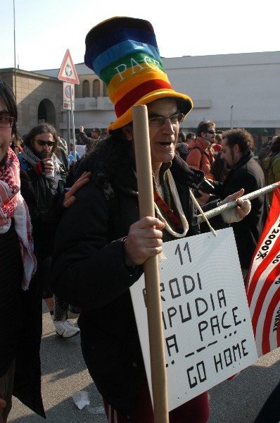 Manifestazione No Dal Molin - Fotografia 146 - Vicenza 17 febbraio 2007