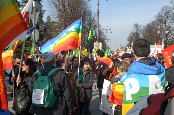 Manifestazione No Dal Molin - Fotografia 162 - Vicenza 17 febbraio 2007