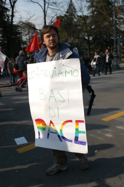 Manifestazione No Dal Molin - Fotografia 183 - Vicenza 17 febbraio 2007