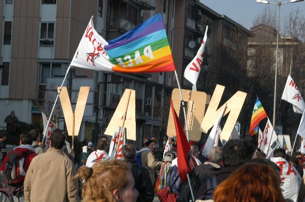 Manifestazione No Dal Molin - Fotografia 218 - Vicenza 17 febbraio 2007