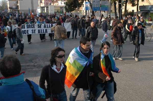 Manifestazione No Dal Molin - Fotografia 286 - Vicenza 17 febbraio 2007