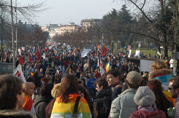 Manifestazione No Dal Molin - Fotografia 307 - Vicenza 17 febbraio 2007