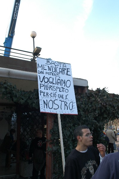 Manifestazione No Dal Molin - Fotografia 312 - Vicenza 17 febbraio 2007