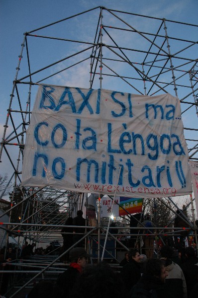 Manifestazione No Dal Molin - Fotografia 373 - Vicenza 17 febbraio 2007