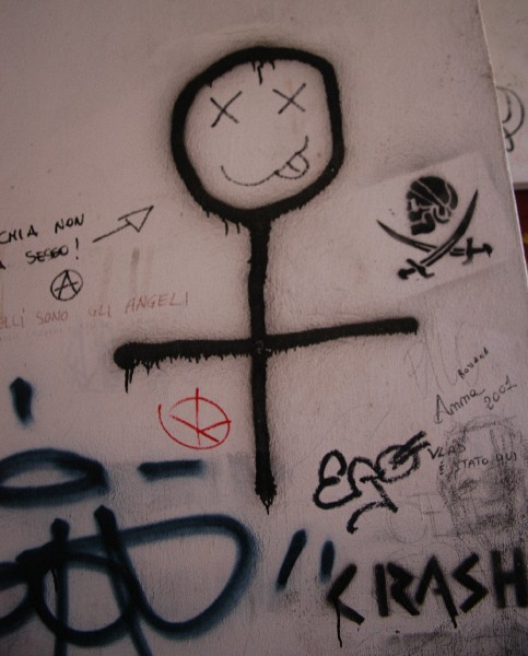 Croce Volto - Murales di Bologna