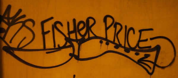 Fisher Price - Murales di Bologna