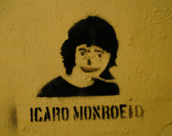 Icaro Monroe Io - Murales di Bologna