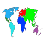 Continenti Puzzle Geografico