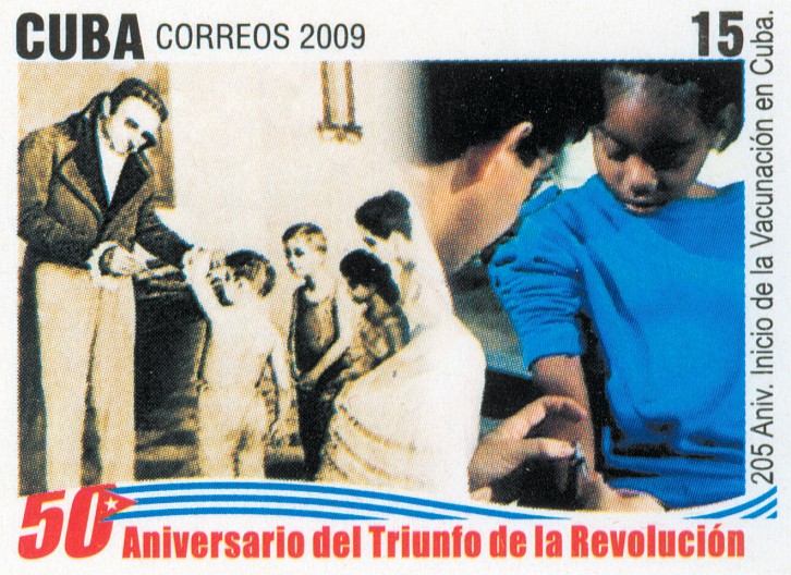 Anniversario inizio della Vaccinazione a Cuba :: 205 Aniversario Inicio de la Vacunación en Cuba.