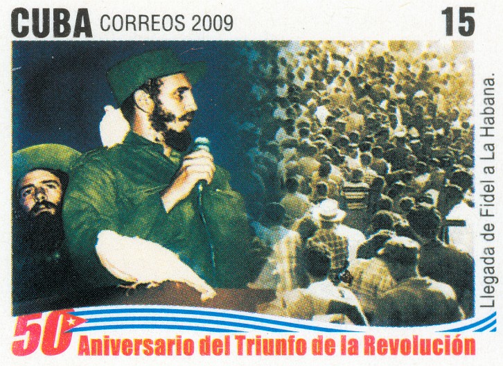 Arrivo di Fidel Castro alLa Habana :: Llegada de Fidel a La Habana
