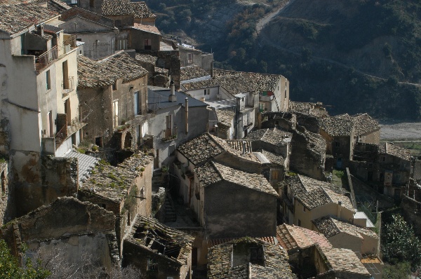 Badolato dall'alto - Fotografia di Badolato