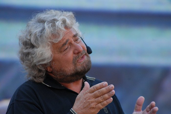 Foto Beppe Grillo V-Day