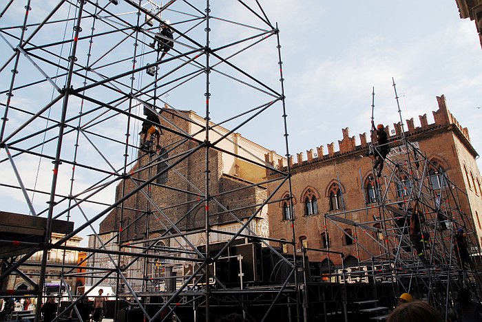 Palco San Petronio V-Day