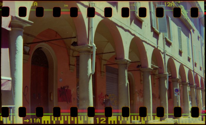 Fotografia panoramica di Bologna nel 2007