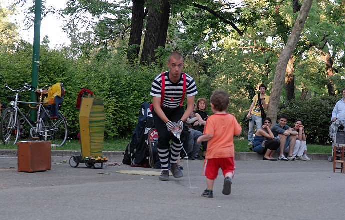 Attuazione del pubblico :: Buskers Pirata Bologna 2010