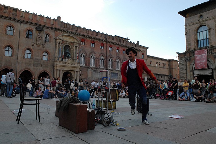 Azione :: Buskers Pirata Bologna 2010