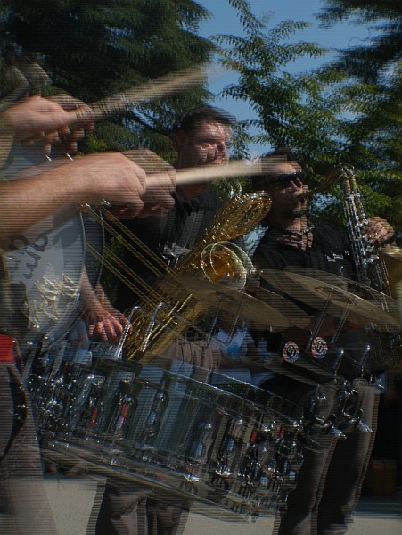 Banda - Foto 3D :: Buskers Pirata Bologna 2010