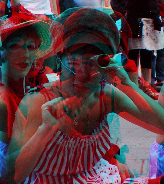 Cannocchiale - Foto 3D :: Buskers Pirata Bologna 2010