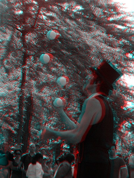 Cinque - Foto 3D :: Buskers Pirata Bologna 2010