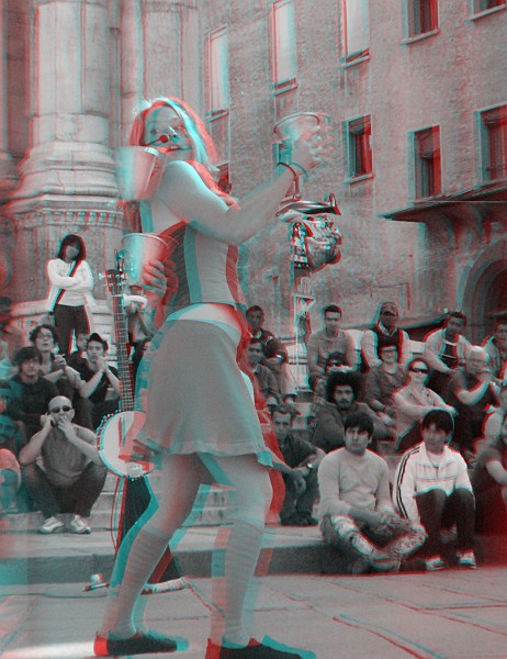 Coppe - Foto 3D :: Buskers Pirata Bologna 2010