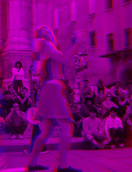 Coppe - Foto 3D :: Buskers Pirata Bologna 2010