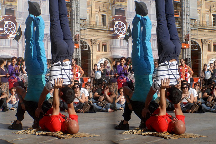 Equilibrio - Foto 3D :: Buskers Pirata Bologna 2010