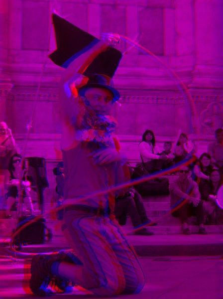 Lazo - Foto 3D :: Buskers Pirata Bologna 2010