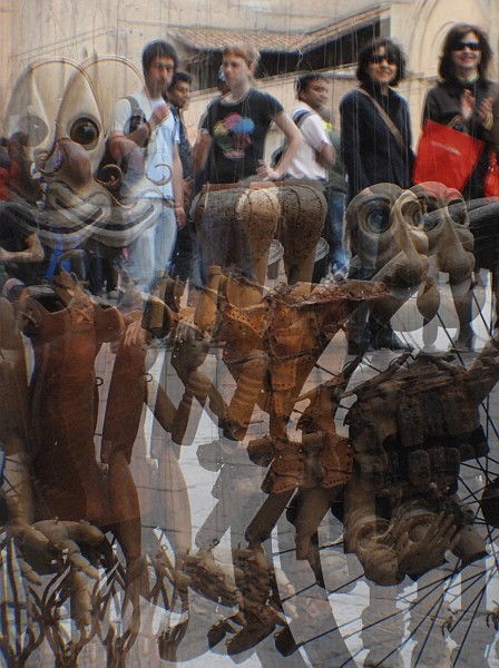Marionette - Foto 3D :: Buskers Pirata Bologna 2010