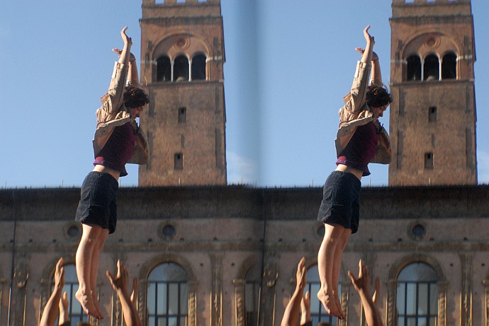 On air - Foto 3D :: Buskers Pirata Bologna 2010